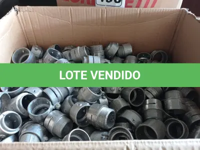 LOTE 491 - 01 LOTE COM VÁRIAS CONEXÕES PARA CAIXA PETROLET. (NO ESTADO) ATENÇÃO! FAZER A VISITAÇÃO ANTES DE ARREMATAR, NÃO SABEMOS SE FUNCIONA. LEILÃO NÃO TEM GARANTIA E NEM DEVOLUÇÃO, SUJEITO A POSSÍVEIS AVARIAS VISÍVEIS/OCULTAS E/OU AUSÊNCIA DE COMPONENTES.