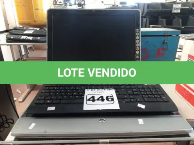 LOTE 446 - 02 COMPUTADORES ALL IN ONE MARCAS AOC. (NO ESTADO) ATENÇÃO! FAZER A VISITAÇÃO ANTES DE ARREMATAR, NÃO SABEMOS SE FUNCIONA. LEILÃO NÃO TEM GARANTIA E NEM DEVOLUÇÃO, SUJEITO A POSSÍVEIS AVARIAS VISÍVEIS/OCULTAS E/OU AUSÊNCIA DE COMPONENTES.