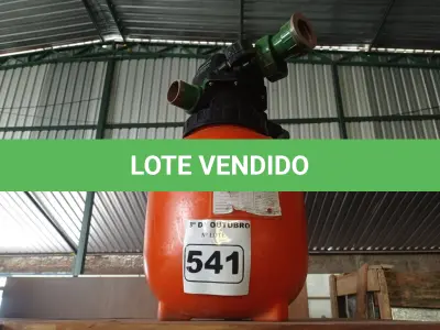 LOTE 541 - 01 FILTRO PARA PISCINA. (NO ESTADO) ATENÇÃO! FAZER A VISITAÇÃO ANTES DE ARREMATAR, NÃO SABEMOS SE FUNCIONA. LEILÃO NÃO TEM GARANTIA E NEM DEVOLUÇÃO, SUJEITO A POSSÍVEIS AVARIAS VISÍVEIS/OCULTAS E/OU AUSÊNCIA DE COMPONENTES.