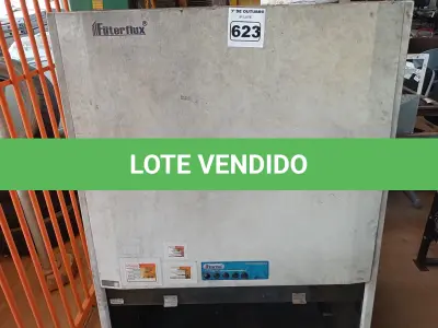 LOTE 623 - 01 CABINE DE SEGURANÇA BIOLÓGICA. (NO ESTADO) ATENÇÃO! FAZER A VISITAÇÃO ANTES DE ARREMATAR, NÃO SABEMOS SE FUNCIONA. LEILÃO NÃO TEM GARANTIA E NEM DEVOLUÇÃO, SUJEITO A POSSÍVEIS AVARIAS VISÍVEIS/OCULTAS E/OU AUSÊNCIA DE COMPONENTES.