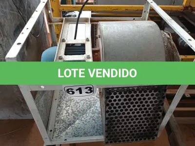 LOTE 613 - 01 EXAUSTOR. (NO ESTADO) ATENÇÃO! FAZER A VISITAÇÃO ANTES DE ARREMATAR, NÃO SABEMOS SE FUNCIONA. LEILÃO NÃO TEM GARANTIA E NEM DEVOLUÇÃO, SUJEITO A POSSÍVEIS AVARIAS VISÍVEIS/OCULTAS E/OU AUSÊNCIA DE COMPONENTES.