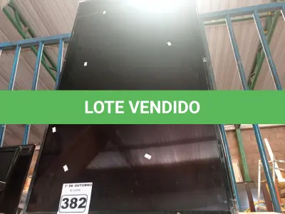 LOTE 382 - 01 TV LG 49” POL PARA RETIRADA DE PEÇAS. (NO ESTADO) ATENÇÃO! FAZER A VISITAÇÃO ANTES DE ARREMATAR, NÃO SABEMOS SE FUNCIONA. LEILÃO NÃO TEM GARANTIA E NEM DEVOLUÇÃO, SUJEITO A POSSÍVEIS AVARIAS VISÍVEIS/OCULTAS E/OU AUSÊNCIA DE COMPONENTES.