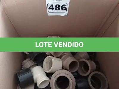 LOTE 486 - 01 LOTE COM CONEXÕES HIDRÁULICAS DIVERSAS. (NO ESTADO) ATENÇÃO! FAZER A VISITAÇÃO ANTES DE ARREMATAR, NÃO SABEMOS SE FUNCIONA. LEILÃO NÃO TEM GARANTIA E NEM DEVOLUÇÃO, SUJEITO A POSSÍVEIS AVARIAS VISÍVEIS/OCULTAS E/OU AUSÊNCIA DE COMPONENTES.