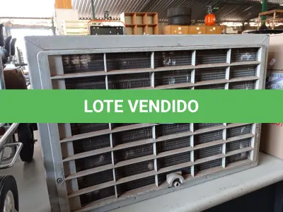 LOTE 476 - 01 AR-CONDICIONADO DE EMBUTIR. (NO ESTADO) ATENÇÃO! FAZER A VISITAÇÃO ANTES DE ARREMATAR, NÃO SABEMOS SE FUNCIONA. LEILÃO NÃO TEM GARANTIA E NEM DEVOLUÇÃO, SUJEITO A POSSÍVEIS AVARIAS VISÍVEIS/OCULTAS E/OU AUSÊNCIA DE COMPONENTES.