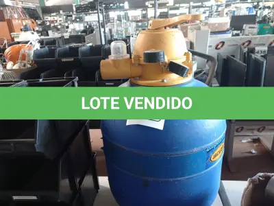 LOTE 463 - 01 FILTRO PARA PISCINA JACUZZI. (NO ESTADO) ATENÇÃO! FAZER A VISITAÇÃO ANTES DE ARREMATAR, NÃO SABEMOS SE FUNCIONA. LEILÃO NÃO TEM GARANTIA E NEM DEVOLUÇÃO, SUJEITO A POSSÍVEIS AVARIAS VISÍVEIS/OCULTAS E/OU AUSÊNCIA DE COMPONENTES.