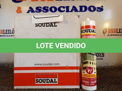 LOTE 445 - 12 TUBOS DE SILICONE NEUTRO PARA CONSTRUÇÃO COR BRANCO 340G. (NO ESTADO) ATENÇÃO! FAZER A VISITAÇÃO ANTES DE ARREMATAR, NÃO SABEMOS SE FUNCIONA. LEILÃO NÃO TEM GARANTIA E NEM DEVOLUÇÃO, SUJEITO A POSSÍVEIS AVARIAS VISÍVEIS/OCULTAS E/OU AUSÊNCIA DE COMPONENTES.