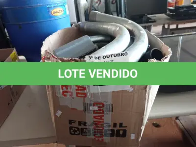 LOTE 464 - 01 LOTE COM VÁRIAS CURVAS GALVANIZADAS E PVC MARCAS E MODELOS DIVERSOS. (NO ESTADO) ATENÇÃO! FAZER A VISITAÇÃO ANTES DE ARREMATAR, NÃO SABEMOS SE FUNCIONA. LEILÃO NÃO TEM GARANTIA E NEM DEVOLUÇÃO, SUJEITO A POSSÍVEIS AVARIAS VISÍVEIS/OCULTAS E/OU AUSÊNCIA DE COMPONENTES.