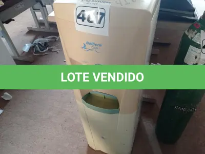 LOTE 467 - 01 BEBEDOURO PARA GARRAFÃO MARCA BELLIERE 110V. (NO ESTADO) ATENÇÃO! FAZER A VISITAÇÃO ANTES DE ARREMATAR, NÃO SABEMOS SE FUNCIONA. LEILÃO NÃO TEM GARANTIA E NEM DEVOLUÇÃO, SUJEITO A POSSÍVEIS AVARIAS VISÍVEIS/OCULTAS E/OU AUSÊNCIA DE COMPONENTES.