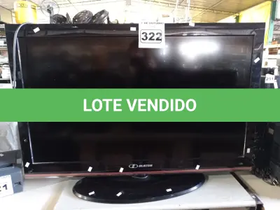 LOTE 322 - 01 TV MARCA IBUSTER 42” POL. (NO ESTADO) ATENÇÃO! FAZER A VISITAÇÃO ANTES DE ARREMATAR, NÃO SABEMOS SE FUNCIONA. LEILÃO NÃO TEM GARANTIA E NEM DEVOLUÇÃO, SUJEITO A POSSÍVEIS AVARIAS VISÍVEIS/OCULTAS E/OU AUSÊNCIA DE COMPONENTES.