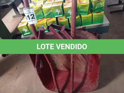 LOTE 512 - 03 PEÇAS PARA CARRINHO DE MÃO. (NO ESTADO) ATENÇÃO! FAZER A VISITAÇÃO ANTES DE ARREMATAR, NÃO SABEMOS SE FUNCIONA. LEILÃO NÃO TEM GARANTIA E NEM DEVOLUÇÃO, SUJEITO A POSSÍVEIS AVARIAS VISÍVEIS/OCULTAS E/OU AUSÊNCIA DE COMPONENTES.
