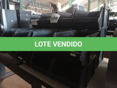 LOTE 508 - 20 CAÇAMBAS ORGANIZADORAS DE PLÁSTICO. (NO ESTADO) ATENÇÃO! FAZER A VISITAÇÃO ANTES DE ARREMATAR, NÃO SABEMOS SE FUNCIONA. LEILÃO NÃO TEM GARANTIA E NEM DEVOLUÇÃO, SUJEITO A POSSÍVEIS AVARIAS VISÍVEIS/OCULTAS E/OU AUSÊNCIA DE COMPONENTES.