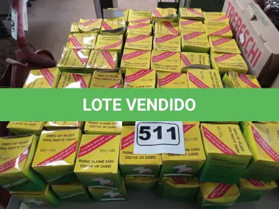 LOTE 511 - 01 LOTE COM GRANDE QUANTIDADE DE SIRENES DE RÉ PARA CAMINHÃO. (NO ESTADO) ATENÇÃO! FAZER A VISITAÇÃO ANTES DE ARREMATAR, NÃO SABEMOS SE FUNCIONA. LEILÃO NÃO TEM GARANTIA E NEM DEVOLUÇÃO, SUJEITO A POSSÍVEIS AVARIAS VISÍVEIS/OCULTAS E/OU AUSÊNCIA DE COMPONENTES.