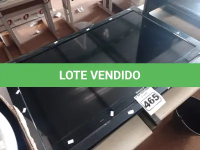 LOTE 465 - 01 TV SONY 40” POL PARA RETIRADA DE PEÇAS. (NO ESTADO) ATENÇÃO! FAZER A VISITAÇÃO ANTES DE ARREMATAR, NÃO SABEMOS SE FUNCIONA. LEILÃO NÃO TEM GARANTIA E NEM DEVOLUÇÃO, SUJEITO A POSSÍVEIS AVARIAS VISÍVEIS/OCULTAS E/OU AUSÊNCIA DE COMPONENTES.