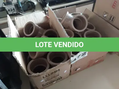 LOTE 472 - 07 “T” SOLDÁVEL DE 85, 04 CURVAS DE 85 E 04 CURVAS DE 75 MARCAS TIGRE. (NO ESTADO) ATENÇÃO! FAZER A VISITAÇÃO ANTES DE ARREMATAR, NÃO SABEMOS SE FUNCIONA. LEILÃO NÃO TEM GARANTIA E NEM DEVOLUÇÃO, SUJEITO A POSSÍVEIS AVARIAS VISÍVEIS/OCULTAS E/OU AUSÊNCIA DE COMPONENTES.