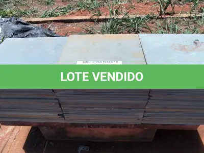 LOTE 260 - 01 LOTE COM PEDRAS ARDÓSIA NA COR CINZA (NO ESTADO, NÃO SABEMOS SE FUNCIONA. LEILÃO NÃO TEM GARANTIA E NEM DEVOLUÇÃO).