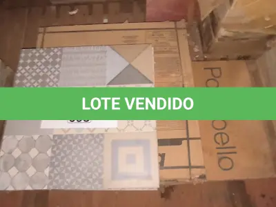 LOTE 098 - 01 LOTE COM PISOS DIVERSOS (NO ESTADO, NÃO SABEMOS SE FUNCIONA. LEILÃO NÃO TEM GARANTIA E NEM DEVOLUÇÃO).