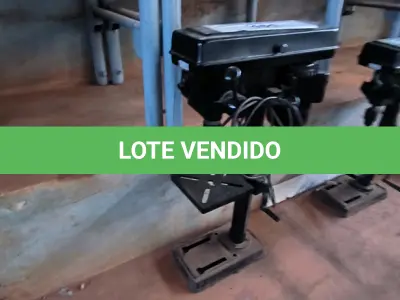 LOTE 161 - 01 FURADEIRA DE BANCADA (NO ESTADO, NÃO SABEMOS SE FUNCIONA. LEILÃO NÃO TEM GARANTIA E NEM DEVOLUÇÃO).