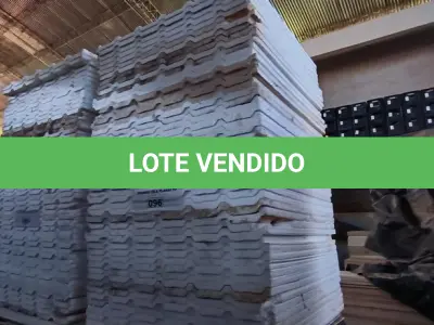 LOTE 096 - 01 LOTE COM ISOPOR PARA TELHAS (NO ESTADO, NÃO SABEMOS SE FUNCIONA. LEILÃO NÃO TEM GARANTIA E NEM DEVOLUÇÃO).