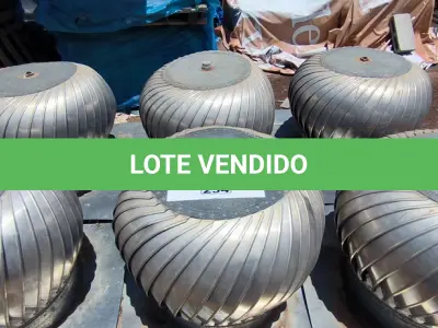LOTE 254 - 02 EXAUSTORES PARA GALPÃO (NO ESTADO, NÃO SABEMOS SE FUNCIONA. LEILÃO NÃO TEM GARANTIA E NEM DEVOLUÇÃO).