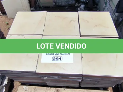 LOTE 291 - 01 LOTE COM REVESTIMENTO BASICA (NO ESTADO, NÃO SABEMOS SE FUNCIONA. LEILÃO NÃO TEM GARANTIA E NEM DEVOLUÇÃO).
