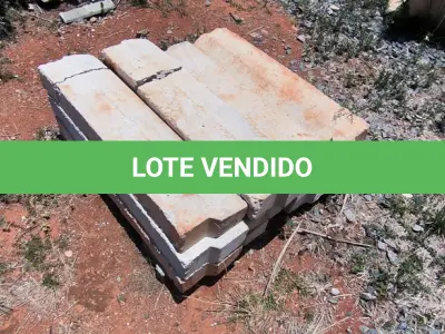 LOTE 284 - 10 MEIO FIO EM CONCRETO (NO ESTADO, NÃO SABEMOS SE FUNCIONA. LEILÃO NÃO TEM GARANTIA E NEM DEVOLUÇÃO).