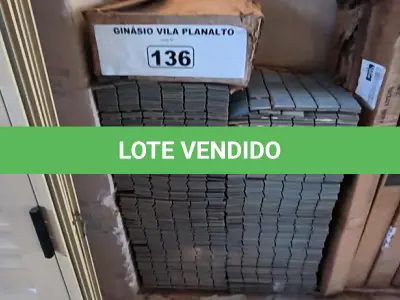 LOTE 136 - 01 LOTE COM PASTILHAS (NO ESTADO, NÃO SABEMOS SE FUNCIONA. LEILÃO NÃO TEM GARANTIA E NEM DEVOLUÇÃO).