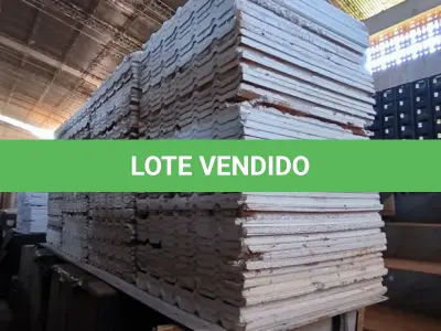 LOTE 107 - 01 LOTE COM ISOPOR PARA TELHAS (NO ESTADO, NÃO SABEMOS SE FUNCIONA. LEILÃO NÃO TEM GARANTIA E NEM DEVOLUÇÃO).