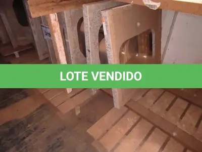 LOTE 319 - 06 PIAS EM GRANITOS (NO ESTADO, NÃO SABEMOS SE FUNCIONA. LEILÃO NÃO TEM GARANTIA E NEM DEVOLUÇÃO).