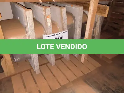 LOTE 319 - 06 PIAS EM GRANITOS (NO ESTADO, NÃO SABEMOS SE FUNCIONA. LEILÃO NÃO TEM GARANTIA E NEM DEVOLUÇÃO).