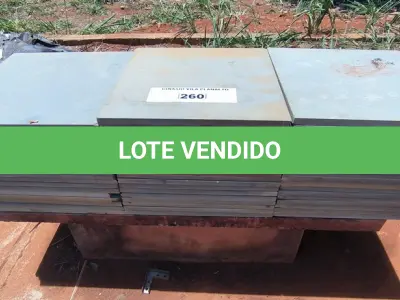 LOTE 260 - 01 LOTE COM PEDRAS ARDÓSIA NA COR CINZA (NO ESTADO, NÃO SABEMOS SE FUNCIONA. LEILÃO NÃO TEM GARANTIA E NEM DEVOLUÇÃO).