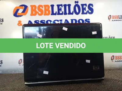 LOTE 003 - 01 NOTEBOOK MARCA HP. (NO ESTADO) ATENÇÃO! FAZER A VISITAÇÃO ANTES DE ARREMATAR, NÃO SABEMOS SE FUNCIONA. LEILÃO NÃO TEM GARANTIA E NEM DEVOLUÇÃO, SUJEITO A POSSÍVEIS AVARIAS VISÍVEIS/OCULTAS E/OU AUSÊNCIA DE COMPONENTES.