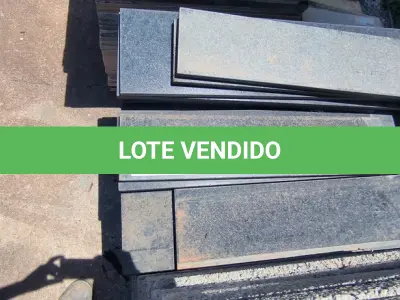 LOTE 214 - 01 LOTE COM RODAPÉS EM GRANITO TAMANHOS E CORES DIVERSAS (NO ESTADO, NÃO SABEMOS SE FUNCIONA. LEILÃO NÃO TEM GARANTIA E NEM DEVOLUÇÃO).
