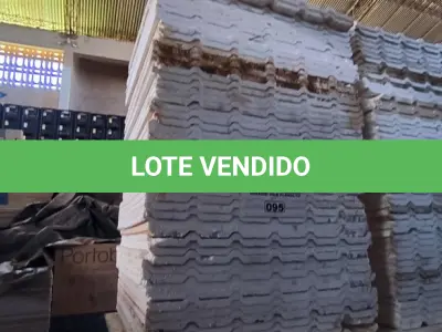 LOTE 095 - 01 LOTE COM ISOPOR PARA TELHAS (NO ESTADO, NÃO SABEMOS SE FUNCIONA. LEILÃO NÃO TEM GARANTIA E NEM DEVOLUÇÃO).