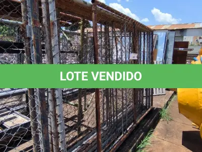 LOTE 227 - 01 LOTE COM GRADES DE ALAMBRADO (NO ESTADO, NÃO SABEMOS SE FUNCIONA. LEILÃO NÃO TEM GARANTIA E NEM DEVOLUÇÃO).