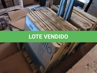 LOTE 066 - 22 CAIXAS DE PISO 60X60 PORTOBELLO MINERAL GRAFITE (NO ESTADO, NÃO SABEMOS SE FUNCIONA. LEILÃO NÃO TEM GARANTIA E NEM DEVOLUÇÃO). 