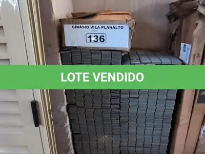LOTE 136 - 01 LOTE COM PASTILHAS (NO ESTADO, NÃO SABEMOS SE FUNCIONA. LEILÃO NÃO TEM GARANTIA E NEM DEVOLUÇÃO).