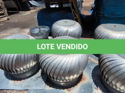 LOTE 256 - 02 EXAUSTORES PARA GALPÃO (NO ESTADO, NÃO SABEMOS SE FUNCIONA. LEILÃO NÃO TEM GARANTIA E NEM DEVOLUÇÃO).
