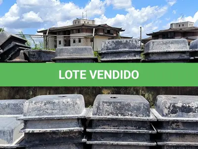 LOTE 238 - 01 LOTE COM CUBAS EM PLÁSTICO PARA LAJE (NO ESTADO, NÃO SABEMOS SE FUNCIONA. LEILÃO NÃO TEM GARANTIA E NEM DEVOLUÇÃO).