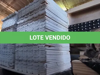 LOTE 096 - 01 LOTE COM ISOPOR PARA TELHAS (NO ESTADO, NÃO SABEMOS SE FUNCIONA. LEILÃO NÃO TEM GARANTIA E NEM DEVOLUÇÃO).