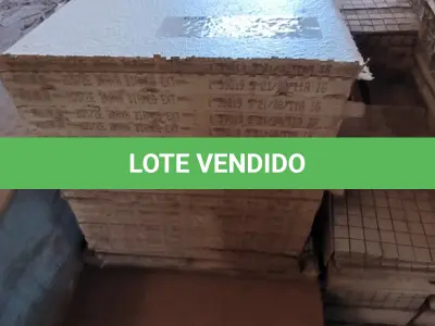 LOTE 118 - 19 CAIXAS DE PISO PORTOBELLO 60X60 BRAVA BIANCO (NO ESTADO, NÃO SABEMOS SE FUNCIONA. LEILÃO NÃO TEM GARANTIA E NEM DEVOLUÇÃO).