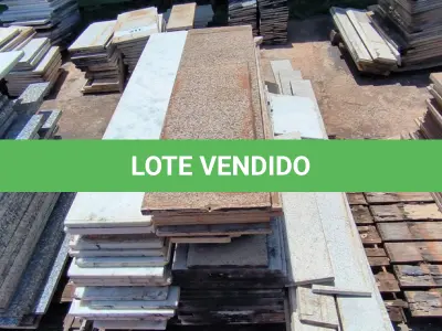 LOTE 200 - 01 LOTE COM RODAPÉS EM GRANITO TAMANHOS E CORES DIVERSAS (NO ESTADO, NÃO SABEMOS SE FUNCIONA. LEILÃO NÃO TEM GARANTIA E NEM DEVOLUÇÃO).
