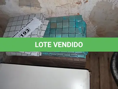 LOTE 193 - 01 LOTE COM PASTILHAS DIVERSAS (NO ESTADO, NÃO SABEMOS SE FUNCIONA. LEILÃO NÃO TEM GARANTIA E NEM DEVOLUÇÃO).