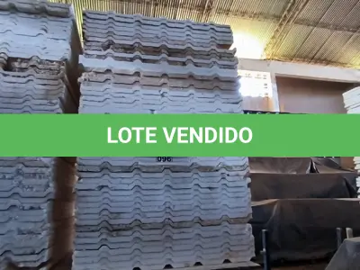 LOTE 096 - 01 LOTE COM ISOPOR PARA TELHAS (NO ESTADO, NÃO SABEMOS SE FUNCIONA. LEILÃO NÃO TEM GARANTIA E NEM DEVOLUÇÃO).