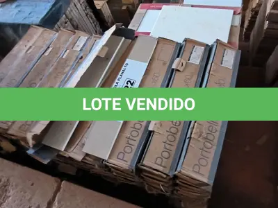 LOTE 122 - 01 LOTE COM RODAPÉS PORTOBELLO 10X60 CITY CARAMEL (NO ESTADO, NÃO SABEMOS SE FUNCIONA. LEILÃO NÃO TEM GARANTIA E NEM DEVOLUÇÃO).