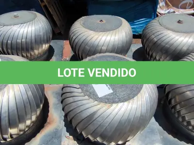 LOTE 255 - 02 EXAUSTORES PARA GALPÃO (NO ESTADO, NÃO SABEMOS SE FUNCIONA. LEILÃO NÃO TEM GARANTIA E NEM DEVOLUÇÃO).