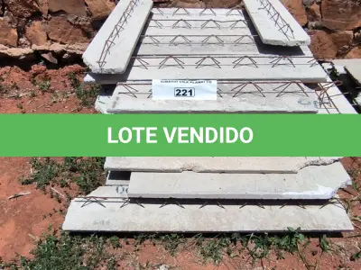 LOTE 221 - 01 LOTE COM TRELIÇAS PEQUENAS EM CONCRETO (NO ESTADO, NÃO SABEMOS SE FUNCIONA. LEILÃO NÃO TEM GARANTIA E NEM DEVOLUÇÃO).
