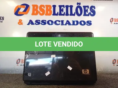 LOTE 004 - 01 NOTEBOOK MARCA HP. (NO ESTADO) ATENÇÃO! FAZER A VISITAÇÃO ANTES DE ARREMATAR, NÃO SABEMOS SE FUNCIONA. LEILÃO NÃO TEM GARANTIA E NEM DEVOLUÇÃO, SUJEITO A POSSÍVEIS AVARIAS VISÍVEIS/OCULTAS E/OU AUSÊNCIA DE COMPONENTES.
