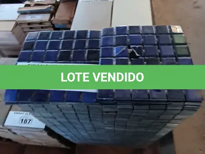 LOTE 188 - 01 LOTE COM PASTILHAS NA COR AZUL (NO ESTADO, NÃO SABEMOS SE FUNCIONA. LEILÃO NÃO TEM GARANTIA E NEM DEVOLUÇÃO).