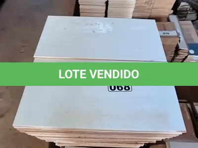 LOTE 068 - 01 LOTE COM REVESTIMENTOS 30X60 BRANCO (NO ESTADO, NÃO SABEMOS SE FUNCIONA. LEILÃO NÃO TEM GARANTIA E NEM DEVOLUÇÃO).