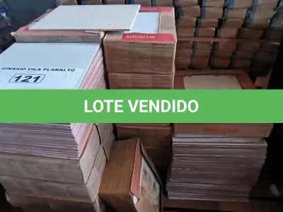 LOTE 121 - 01 LOTE COM REVESTIMENTOS ELIANE DIVERSOS (NO ESTADO, NÃO SABEMOS SE FUNCIONA. LEILÃO NÃO TEM GARANTIA E NEM DEVOLUÇÃO).
